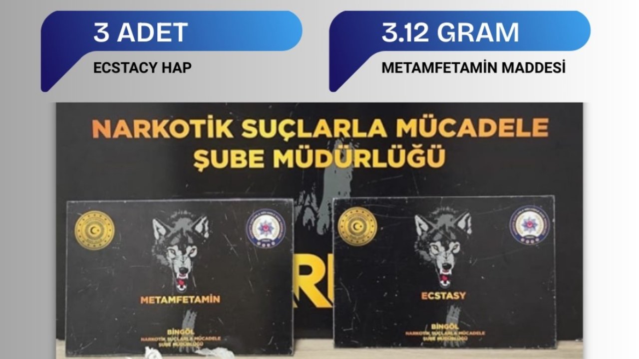 Bingöl’de uyuşturucu operasyonu: 1 tutuklama