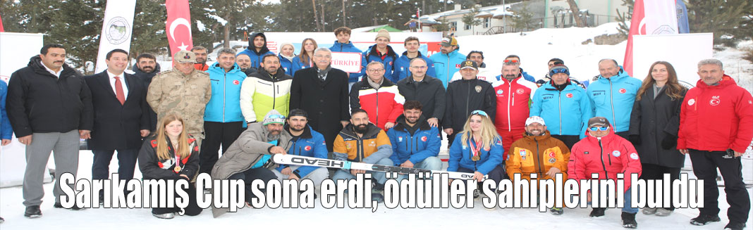 Sarıkamış Cup sona erdi, ödüller sahiplerini buldu