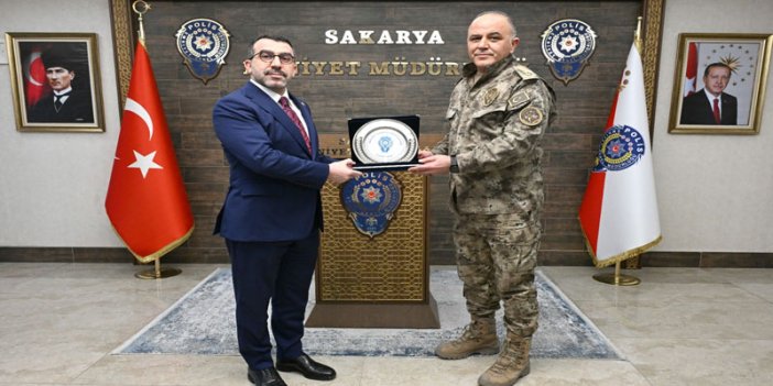 Çalkın, Sakarya İl Emniyet Müdürlüğü'nü Ziyaret Etti