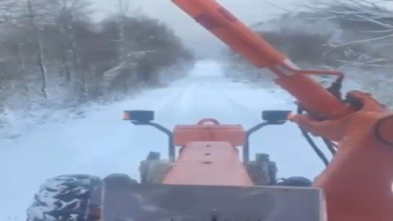 Sinop’ta kar yağışı: 34 köy yolu ulaşıma kapandı