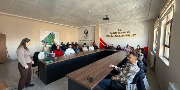 İl Sağlık Müdürlüğü Personeline Arşiv ve Dosyalama Eğitimi