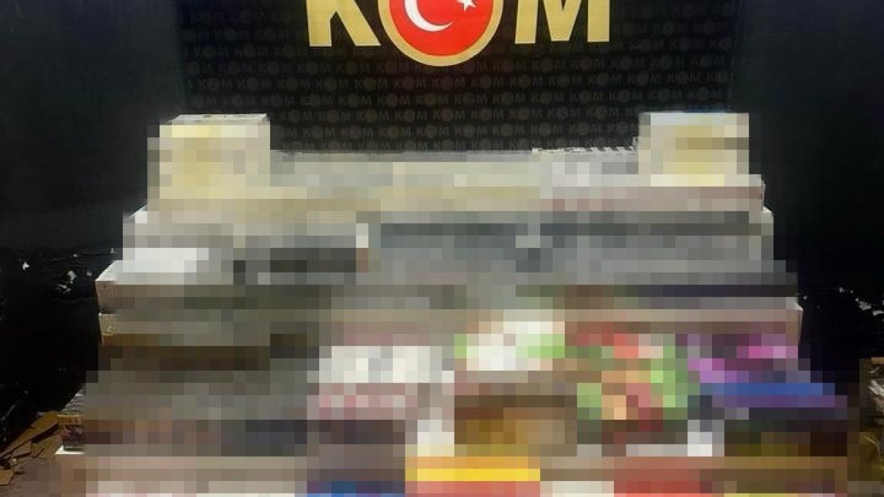 Bursa’da 8 bin 870 paket kaçak sigara ele geçirildi