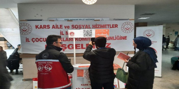 Kars’ta “Dijital Dünyada Çocuk Hakları” için imza kampanyası