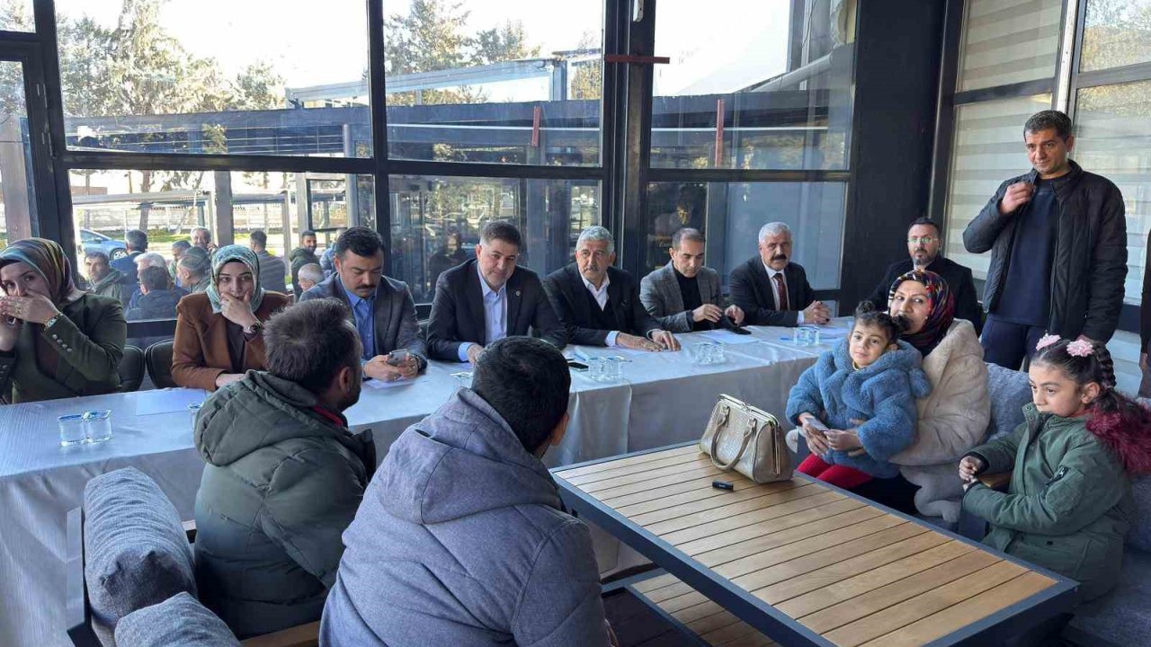 Kahta’da vatandaşların istek ve talepleri dinlendi