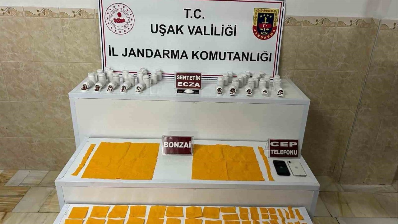 Uşak’ta zehir tacirliği yapan şahıs tutuklandı