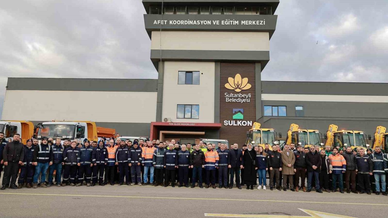 Sultanbeyli Belediyesi kışa hazır