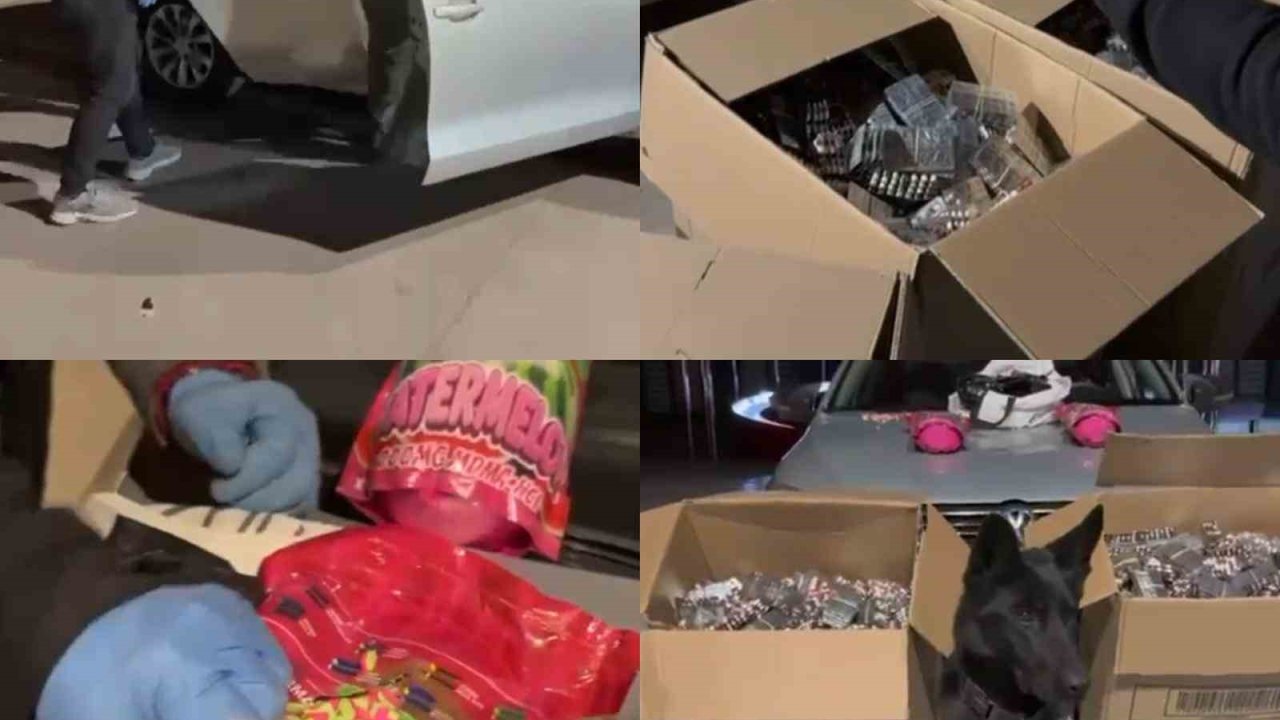 Kahramanmaraş’ta 170 bin adet uyuşturucu hap ele geçirildi