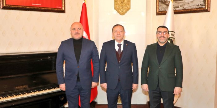 Ak Parti Heyetinden Kars Valisi Polat’a Ziyaret