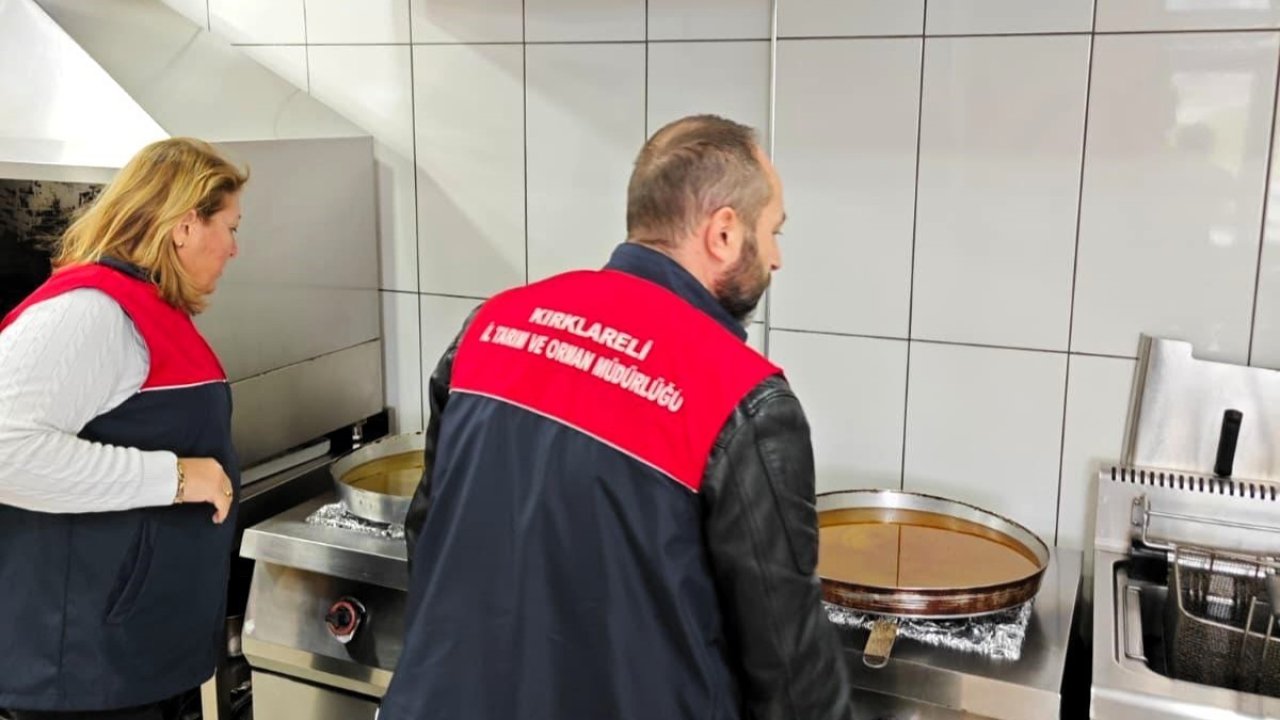 Vize’de kuru yemiş, pastane ve içkili mekanlara yılbaşı denetimi