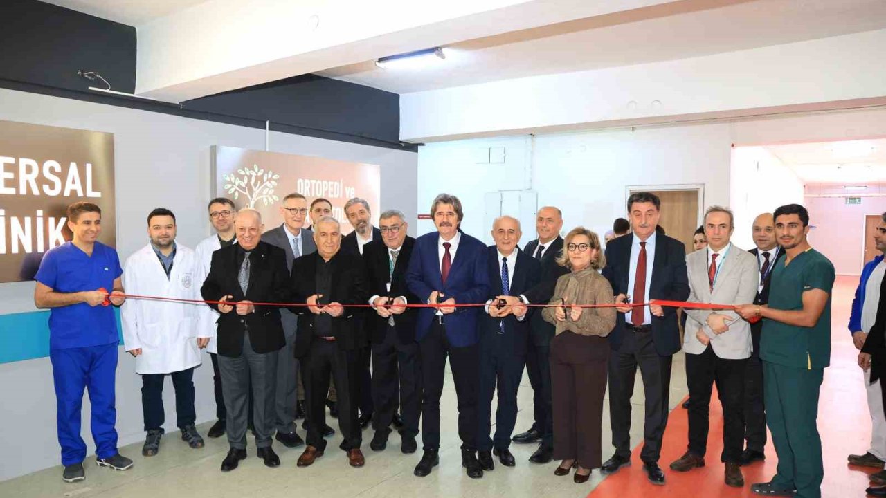 BUÜ Hastanesinin ikinci ortopedi kliniği hizmete açıldı