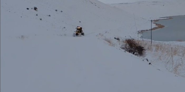 Kars'ta 214 köy yolu ulaşıma kapandı
