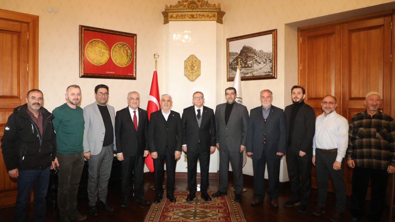 Vali Ziya Polat, Yeni Dünya Vakfı heyetini kabul etti