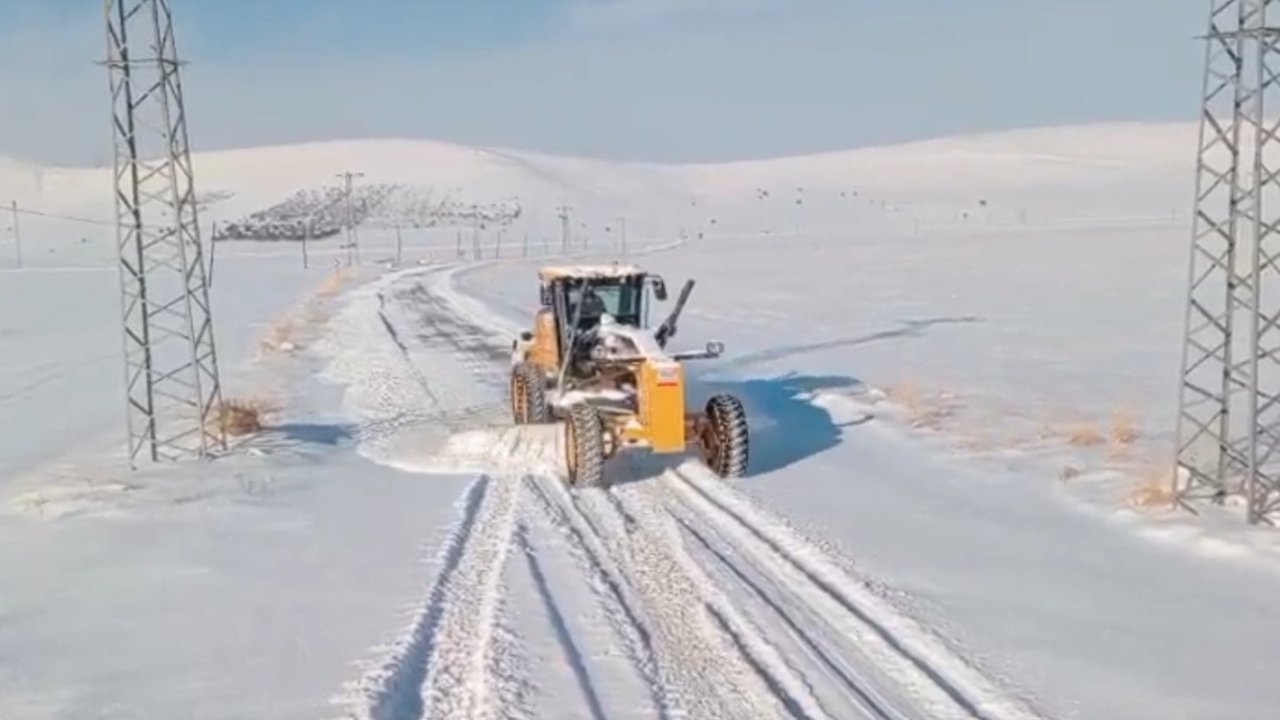 Kahramanmaraş’ta kar temizliği