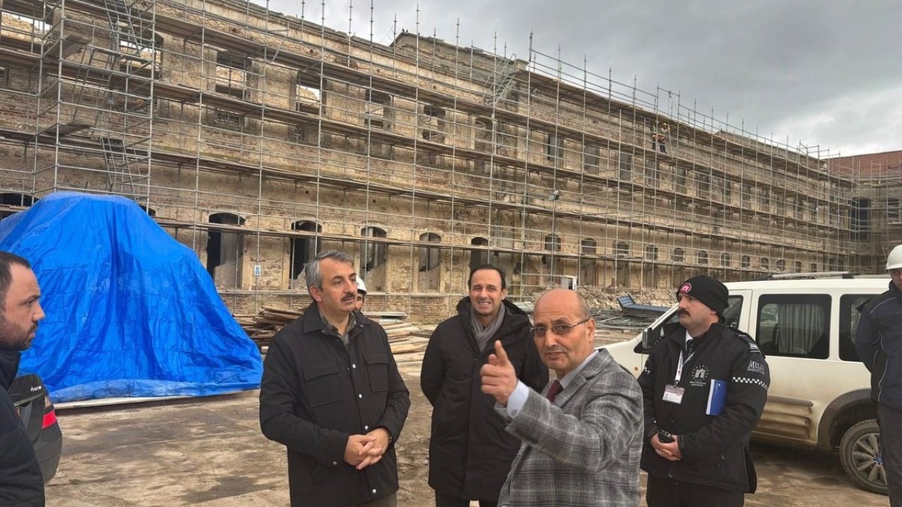 Mahmudiye Kışlası’nda restorasyon