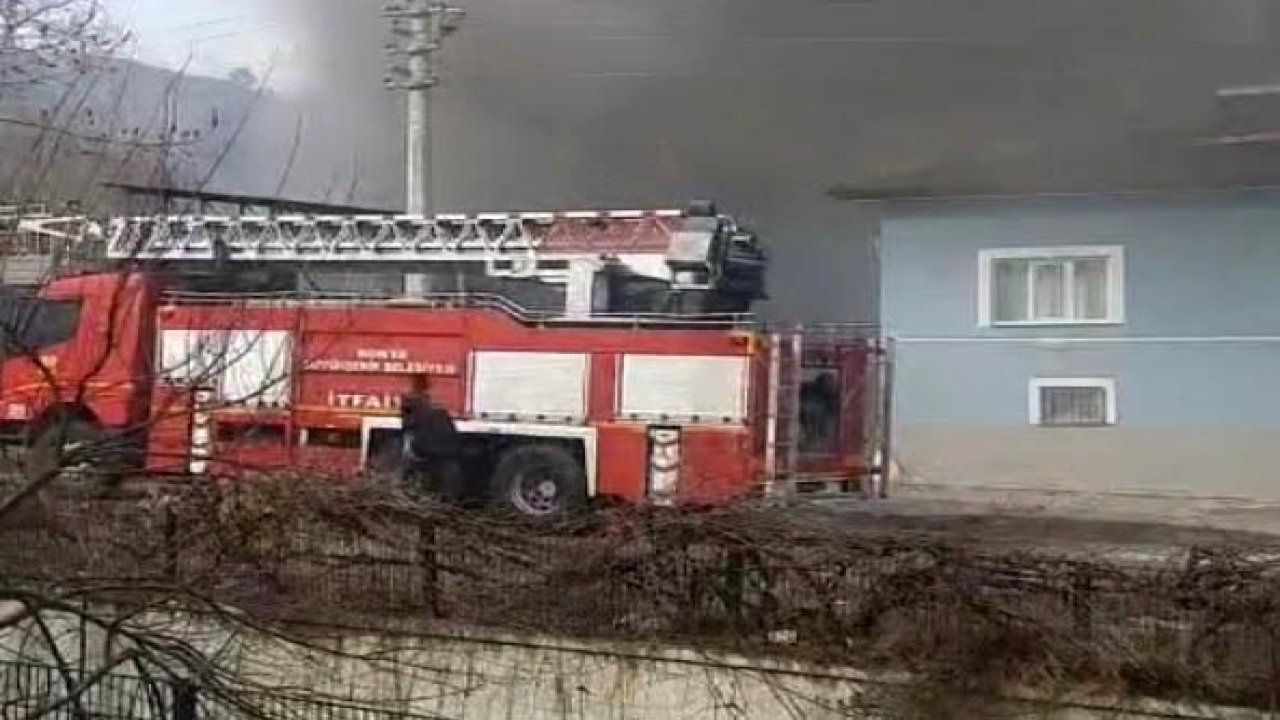 Akşehir’de müstakil evde yangın: 1 yaralı