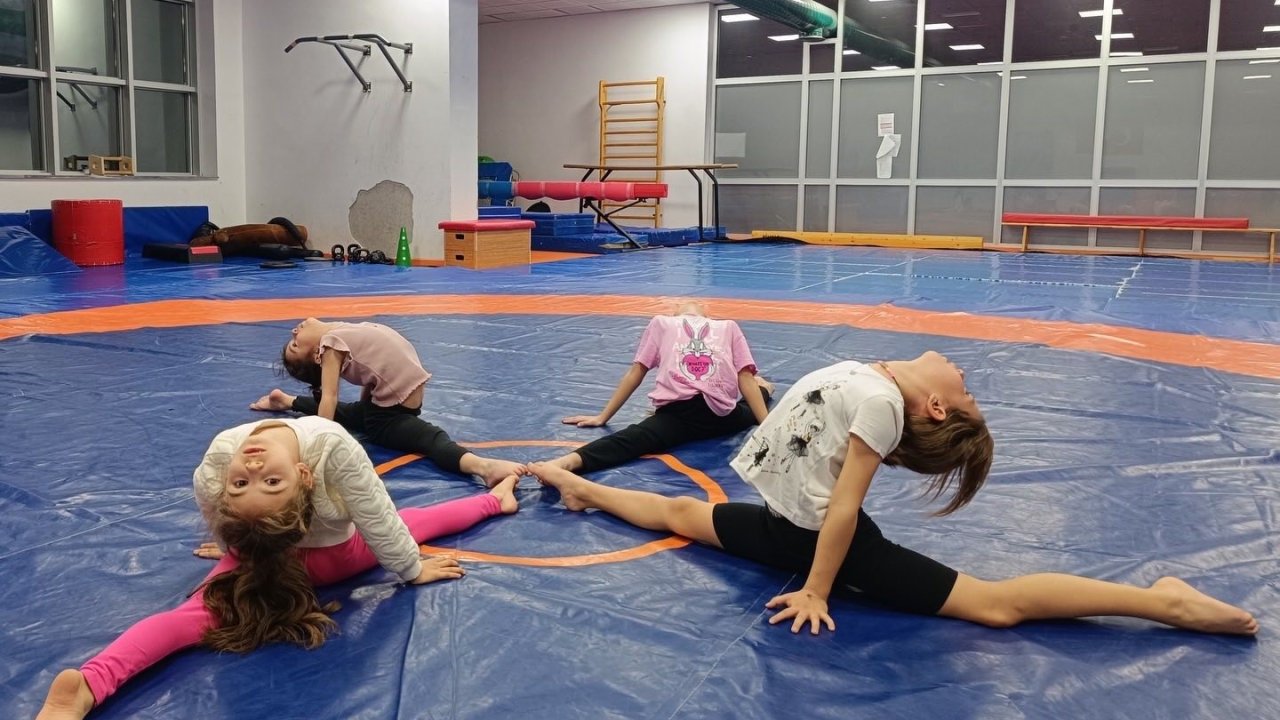 Bilecik’te cimnastik antrenmanları sürüyor