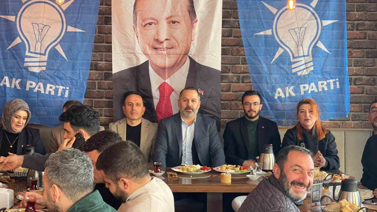 AK Parti Ardahan İl Başkanı Aydın, basınla buluştu