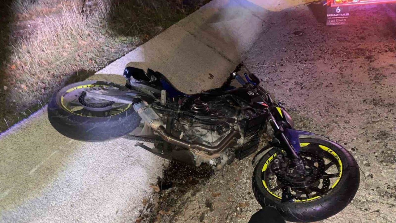 Bilecik’te motosiklet kazası: 1 yaralı