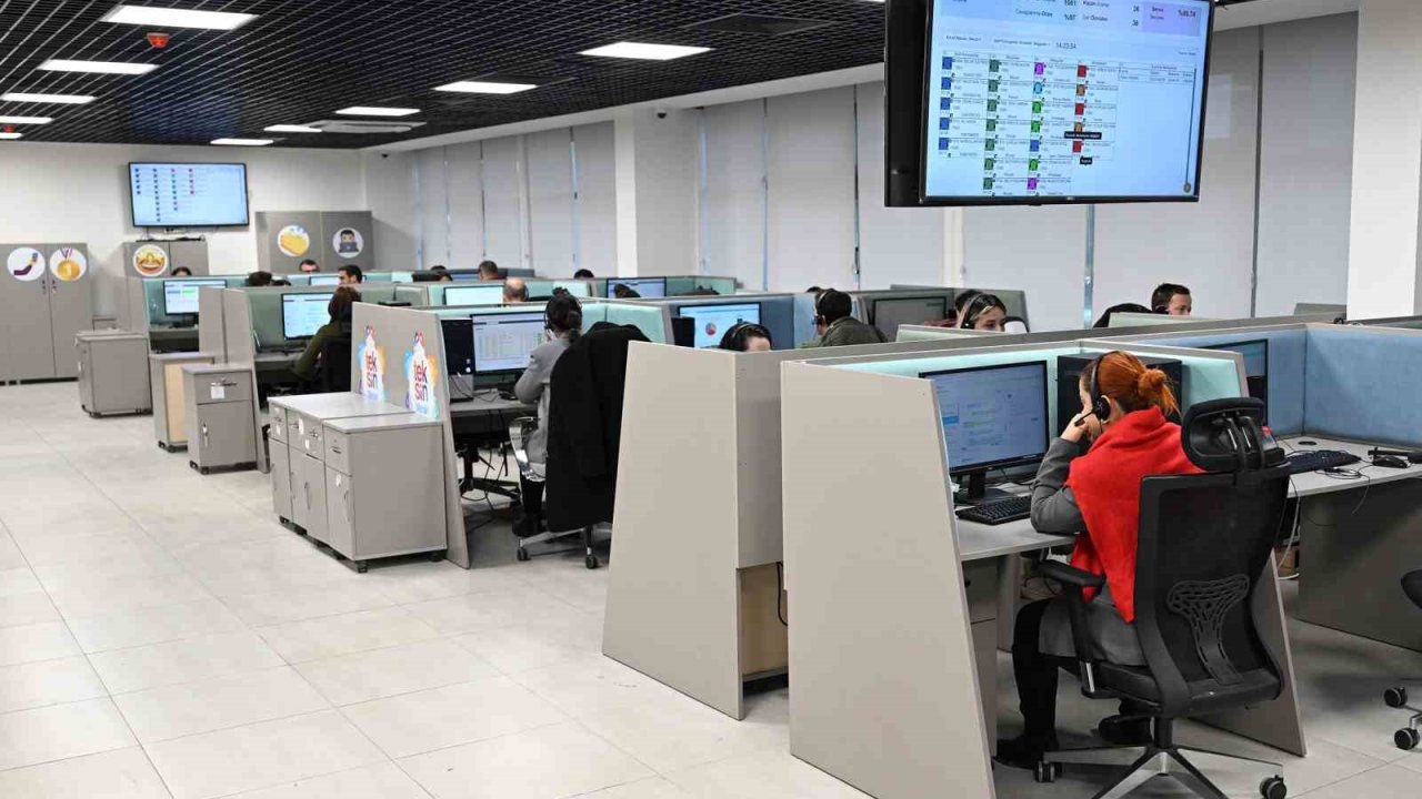 Teksin, 2025’te 1 milyon 250 bin çağrıyla Mersinlilerin çözüm adresi oldu