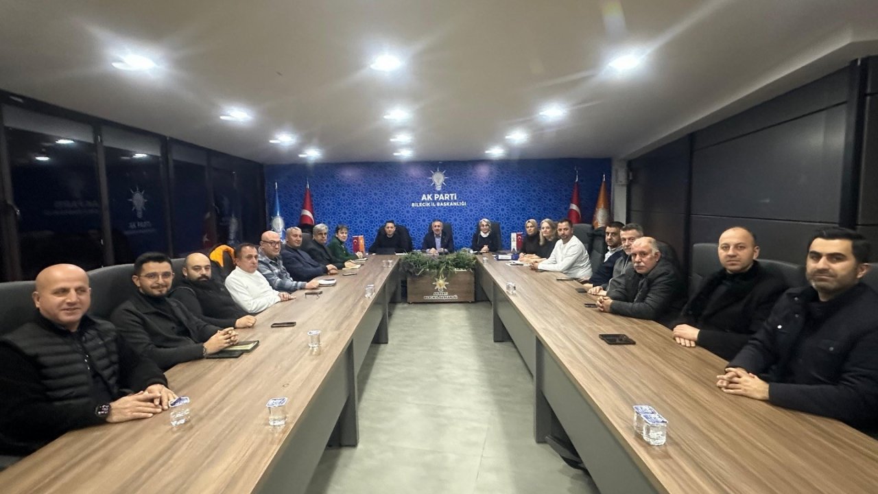 AK Parti Bilecik İl Yürütme Kurulu Toplantısı gerçekleştirildi