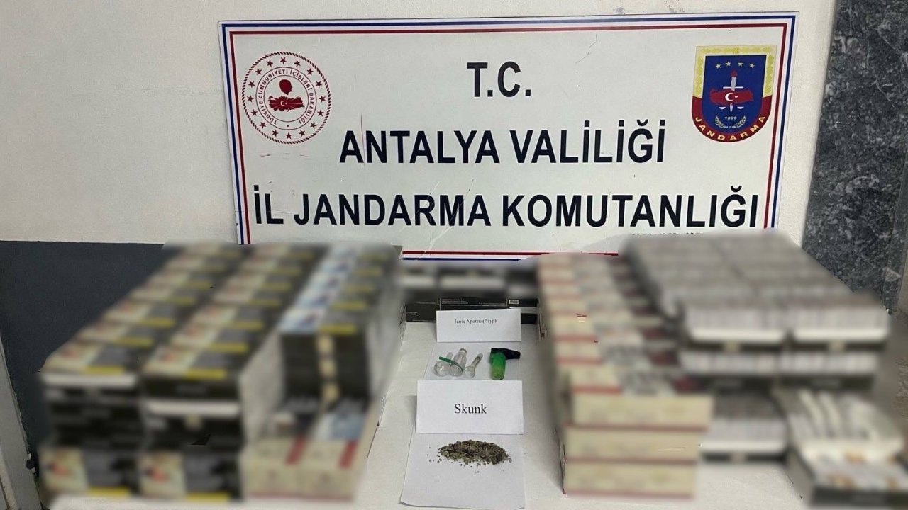 Manavgat’ta uyuşturucu operasyonu