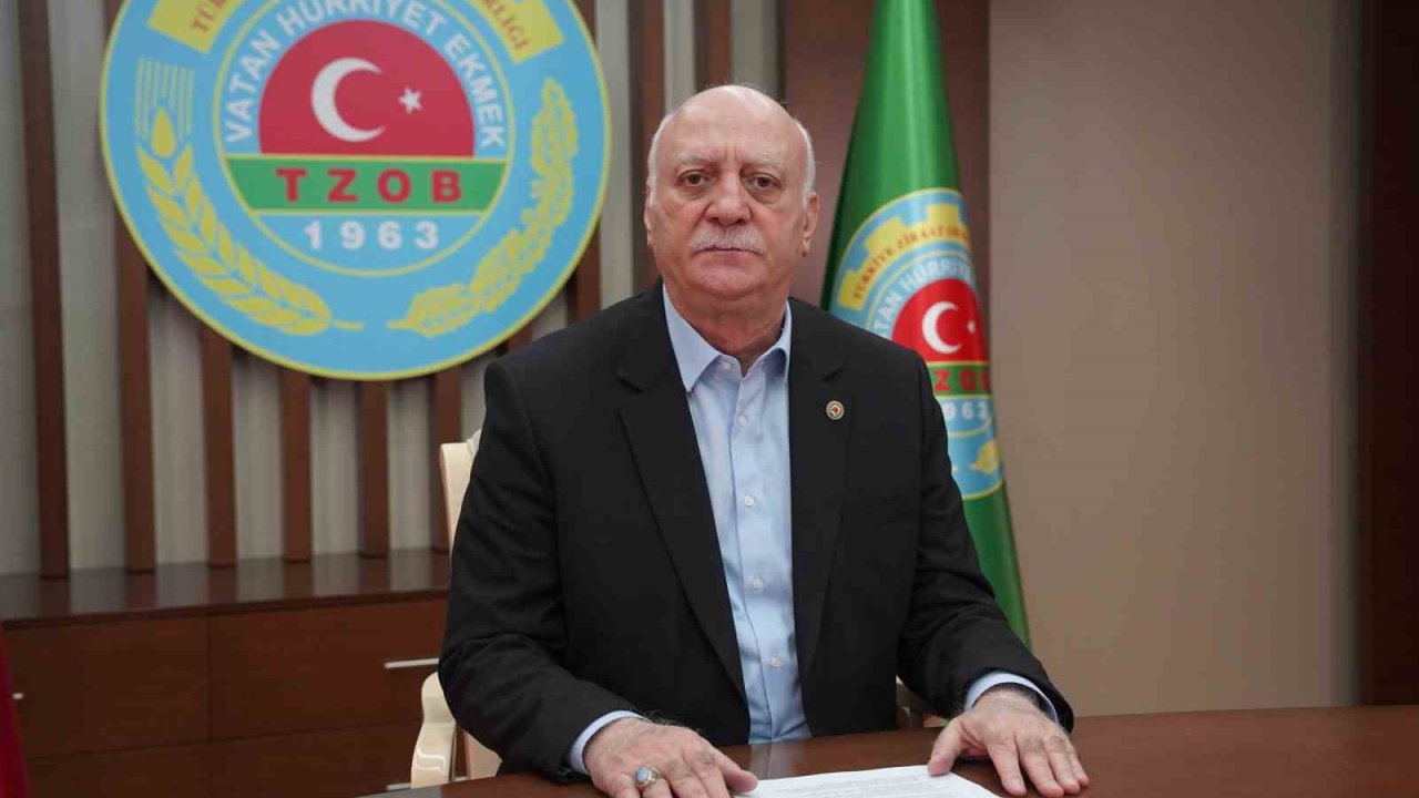 TZOB Genel Başkanı Bayraktar: "Kuraklıktan zarar gören üreticilerimizin de zararları karşılanmalıdır"