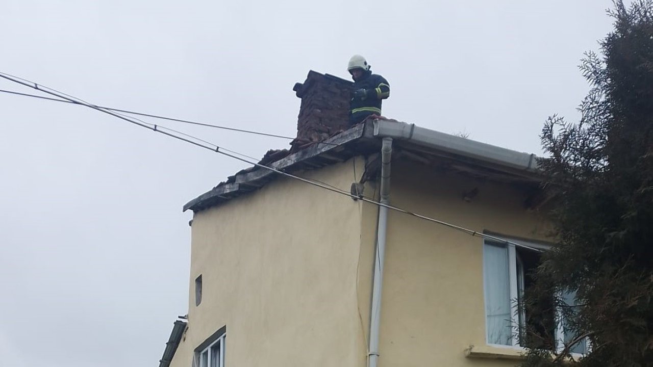 Bilecik’te baca yangını