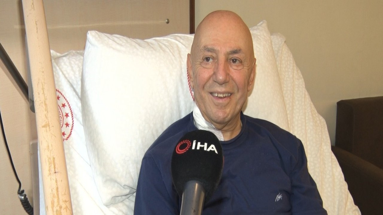 75 yaşında ‘minimal invaziv’ yöntemiyle bypass olan hastaya doktorlardan mesaj: "Bu seni 40 sene götürür"