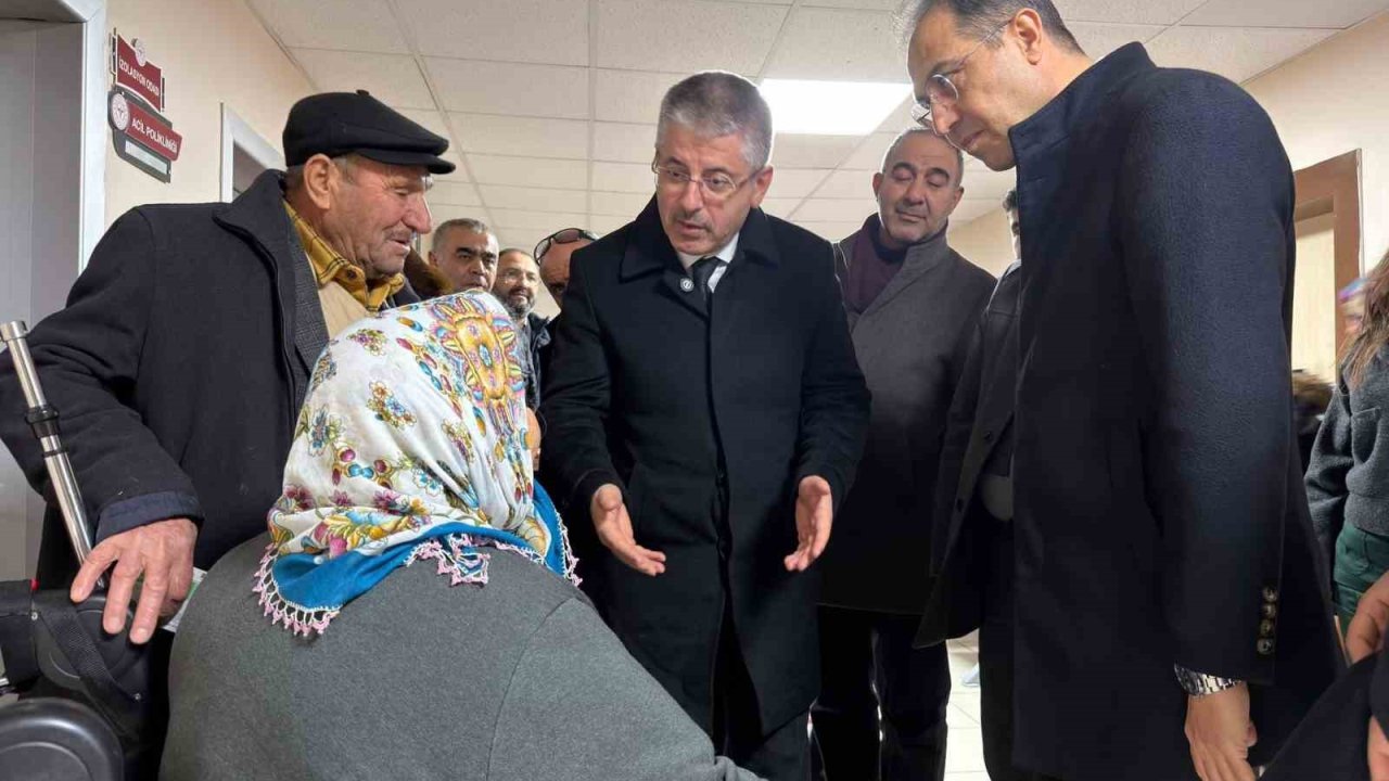 Vekil Çopuroğlu, İncesu’daki sağlık hizmetlerini inceledi