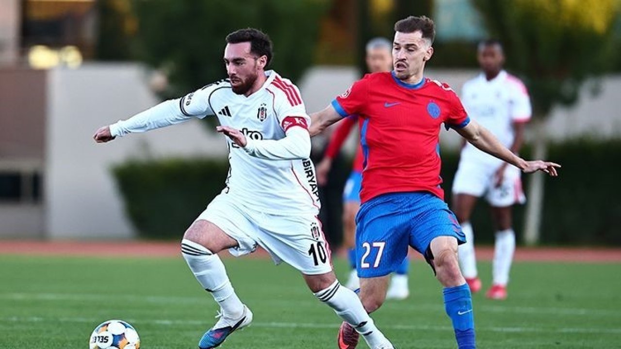 Beşiktaş, hazırlık maçında FCSB’yi yendi