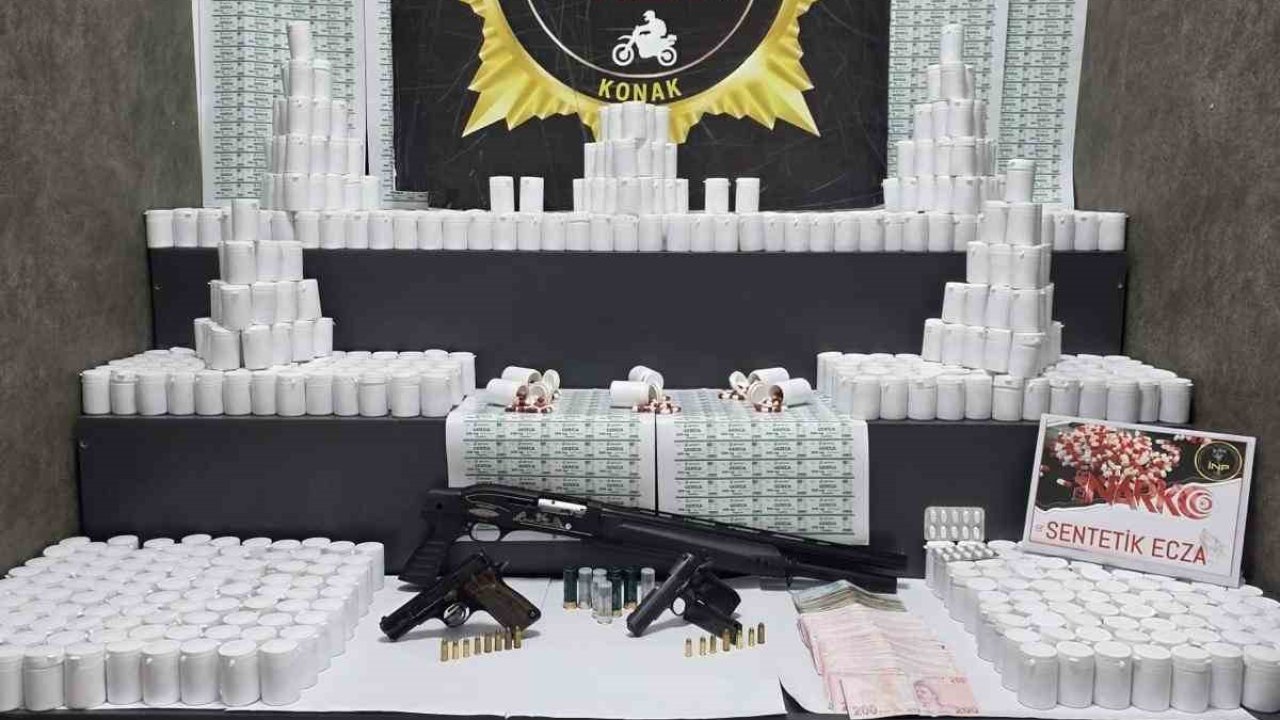 İzmir’de uyuşturucu operasyonu: 3 gözaltı