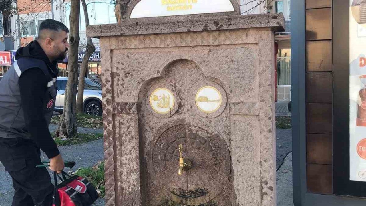 BASKİ hayrat çeşmelerine hayat veriyor