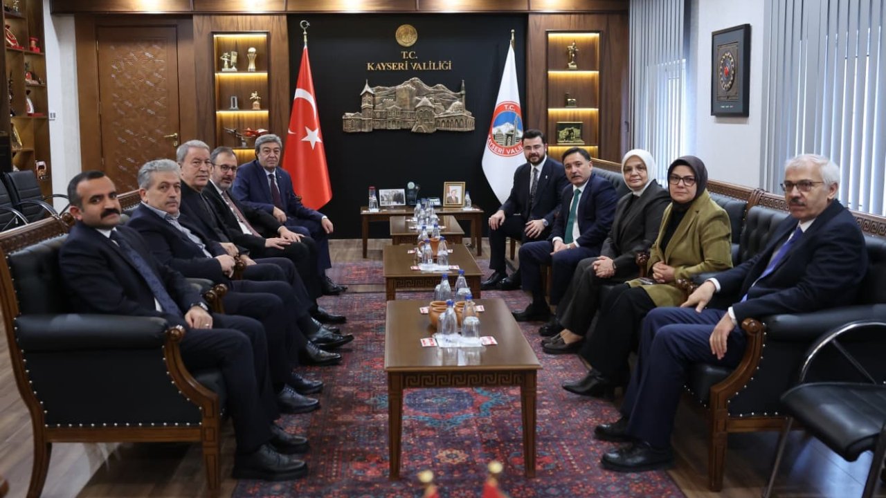 TBMM Engelli Bireylerin Sorunlarını Araştırma Komisyonu’ndan Vali Çiçek’e ziyaret