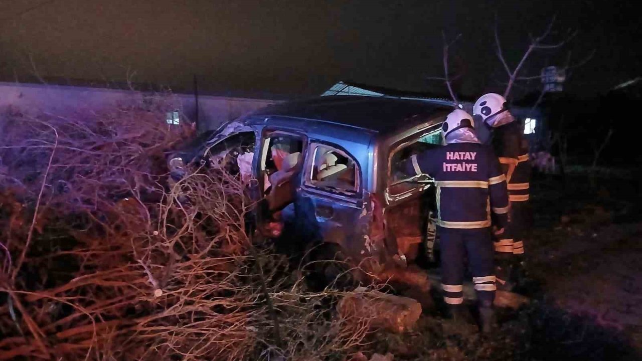 Kırıkhan’da trafik kazası: 6 yaralı
