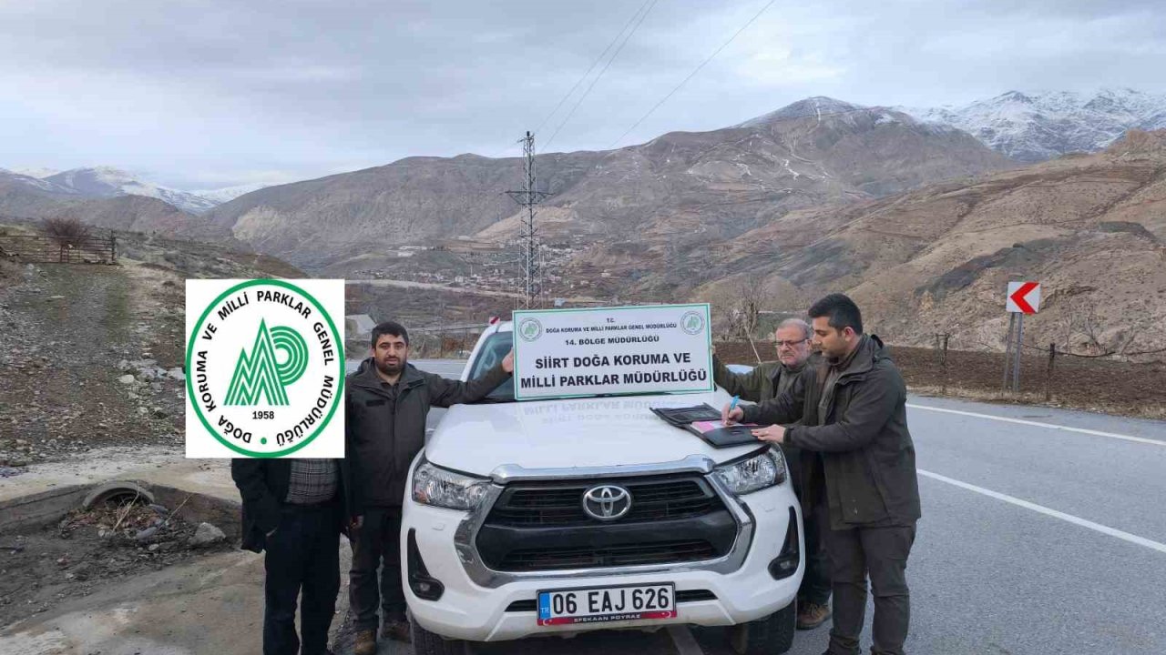 Siirt’te kaçak avlanan kişiye 14 bin lira ceza kesildi