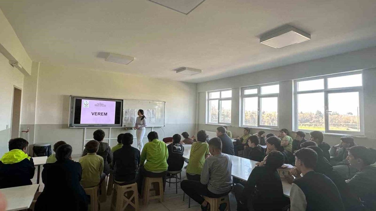 Kaynaşlı’da verem farkındalık eğitimi düzenlendi