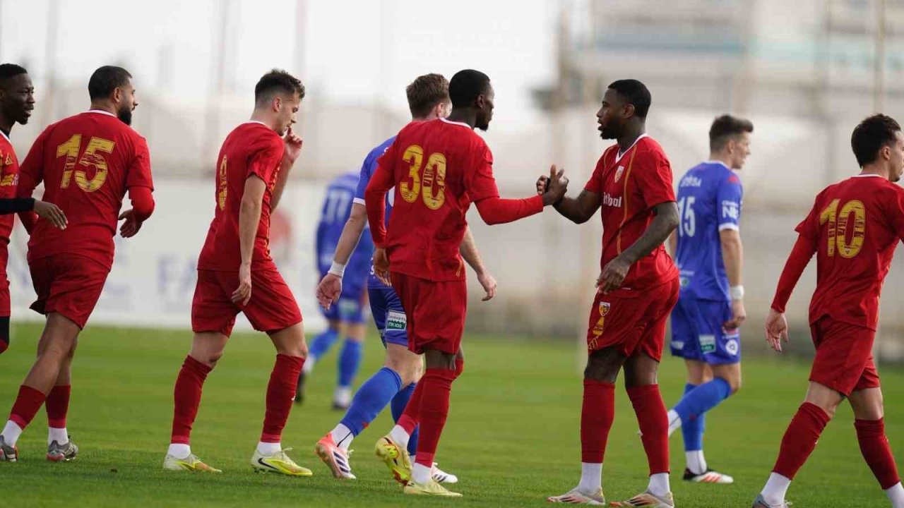 Kayserispor, Brno’yu 3-2 yendi