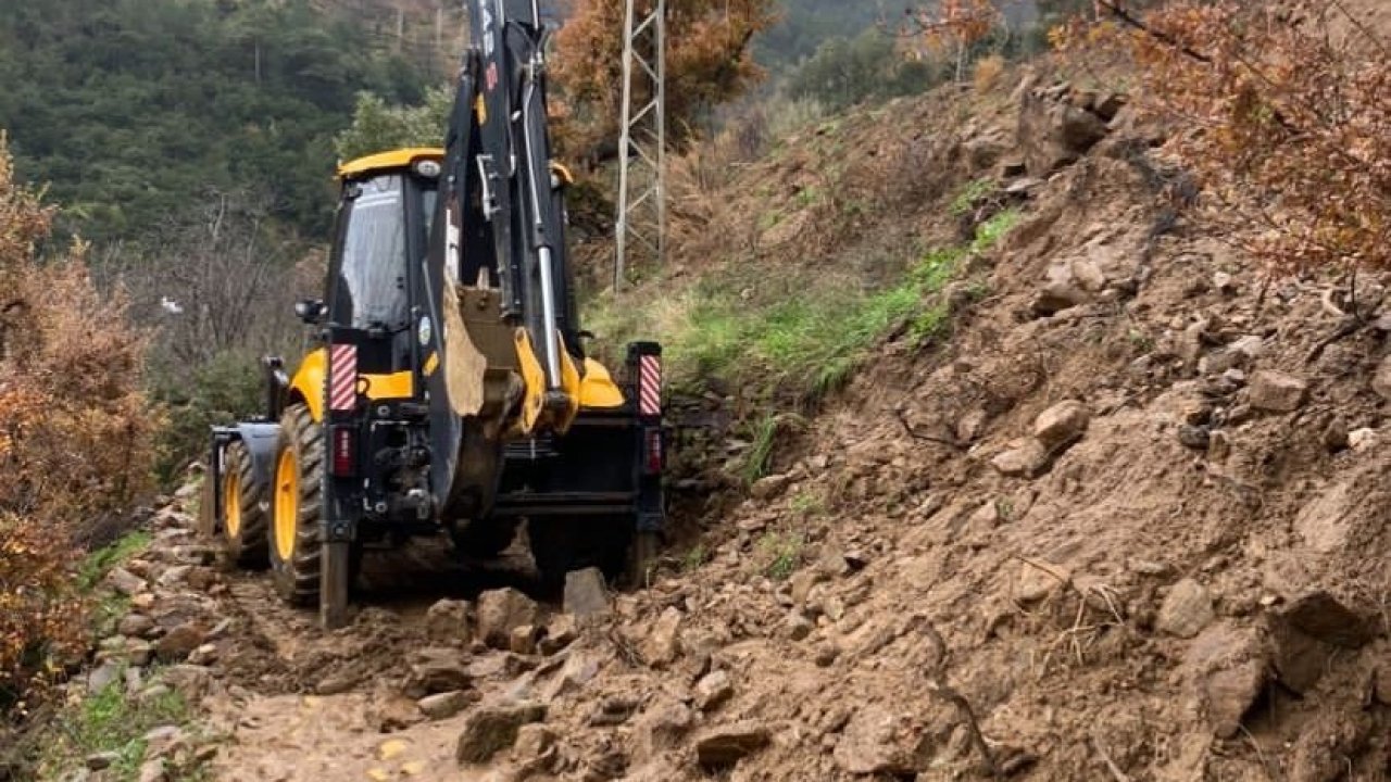Bozdoğan’da yağış sonrası ekipler sahada