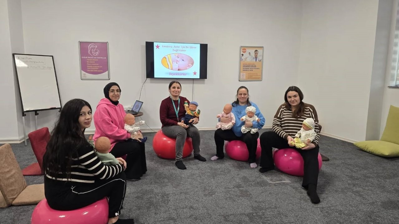 Nazilli’de Gebe Okulu eğitimleri aralıksız sürüyor