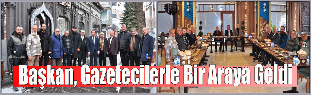 Senger Gazetecilerle Bir Araya Geldi