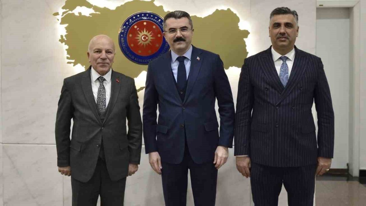 Başkan Sekmen’den  MGK Genel Sekreteri Memiş’e ziyaret