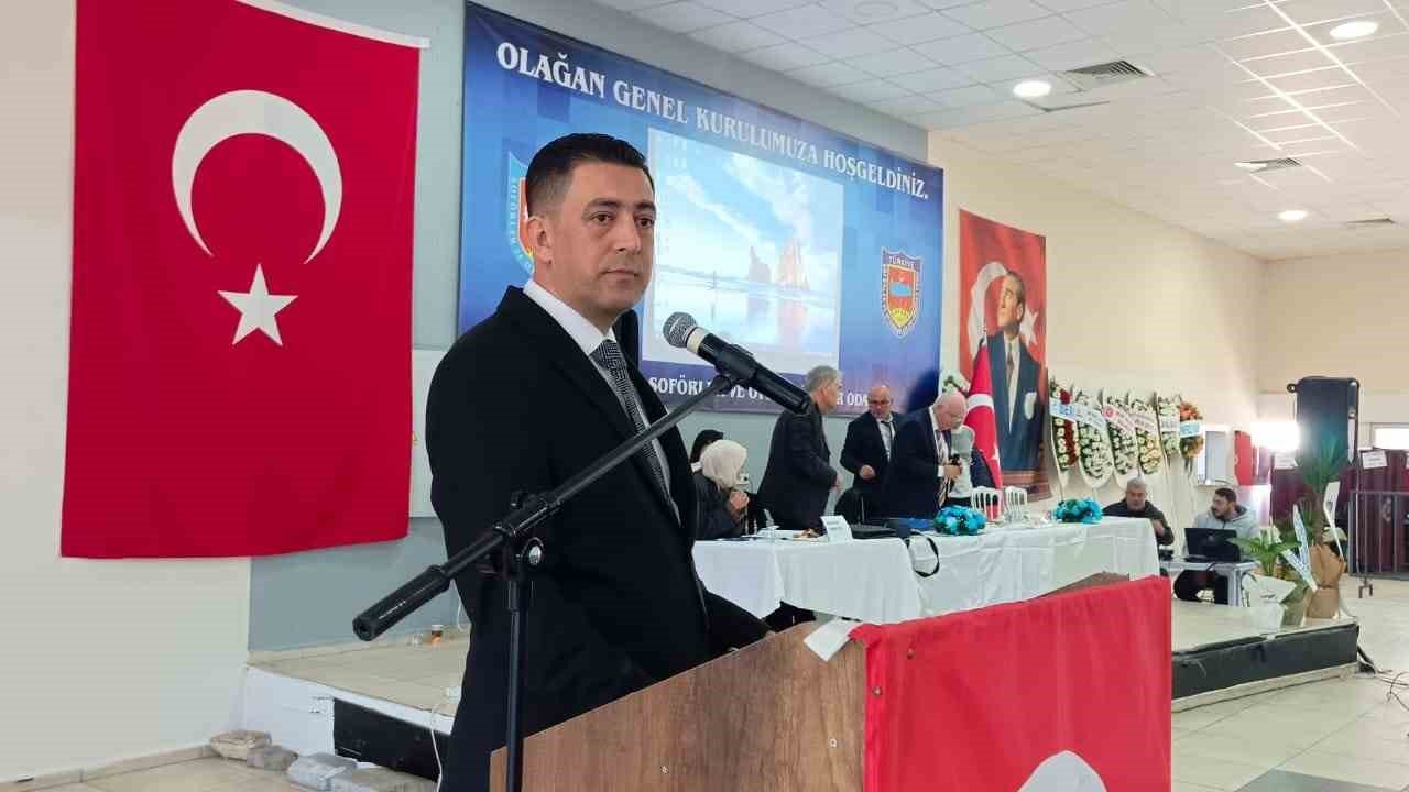 Aliağa Şoförler ve Otomobilciler Esnaf Odası’nda Seyhan Öz başkan seçildi