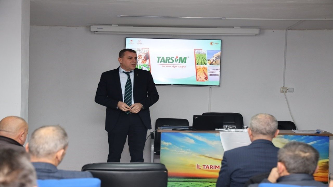 Bilecik’te 248 çiftçiye TARSİM bilgilendirmesi yapıldı
