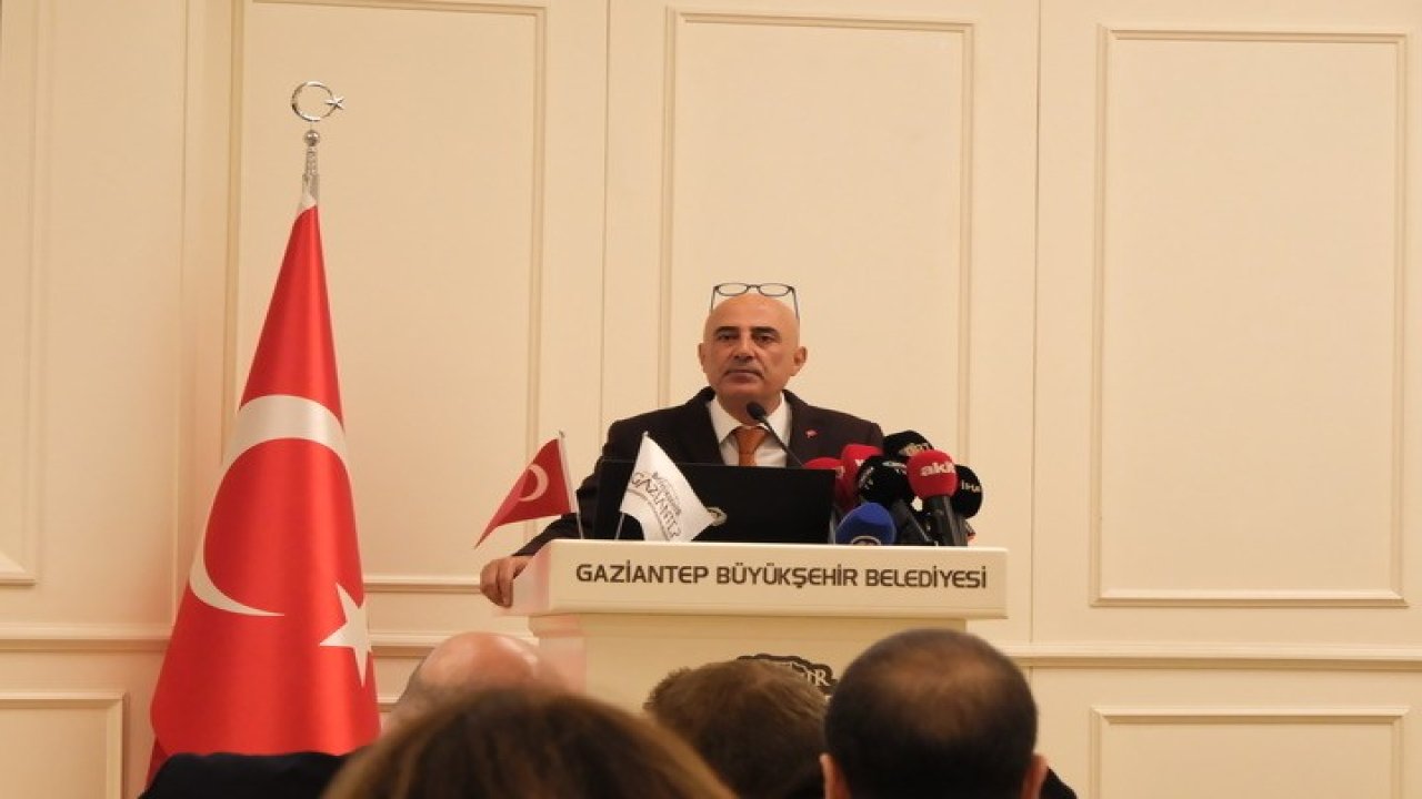 "Gaziantep Turizm Ekonomisi Geliştirme ve Yol Haritası 2030" tanıtıldı