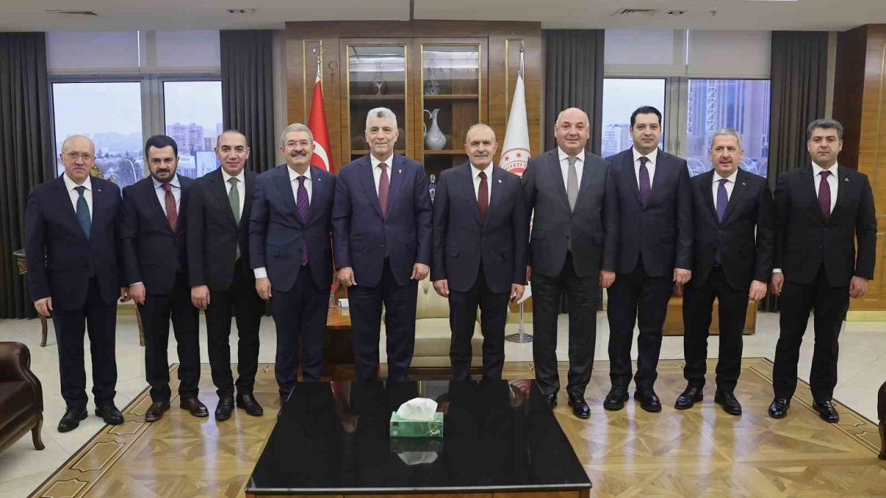 Van TSO heyeti Ticaret Bakanı ile görüştü