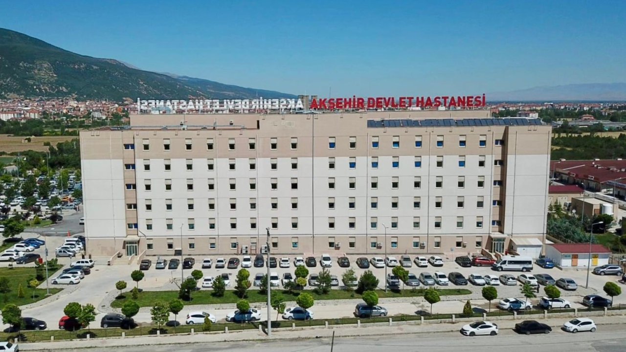 Akşehir Devlet Hastanesi 2025’te 900 bine yakın hastaya hizmet verdi
