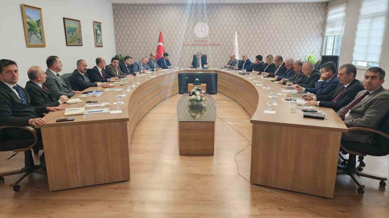 Kütahya’da ilçe milli eğitim müdürleri toplantısı yapıldı