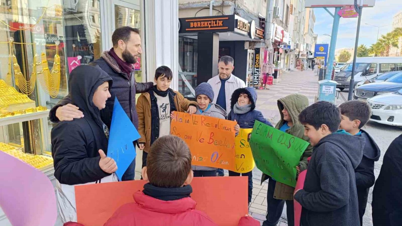 Kahta Selamlaşıyor Projesiyle öğrencilerden anlamlı ziyaretler