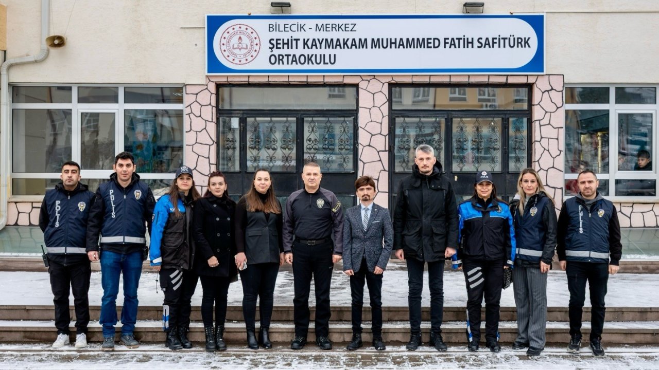 Bilecik’te emniyetten okul güvenliği buluşması