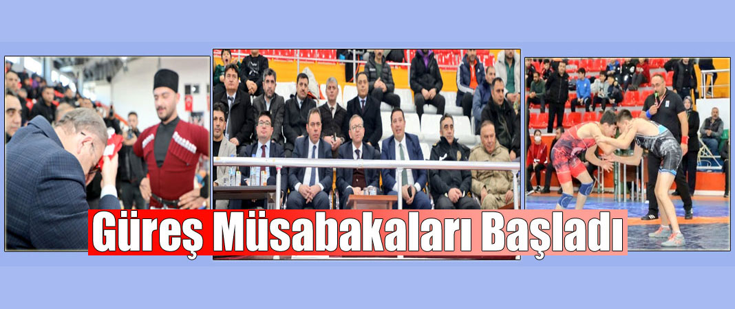 Kars’ta U-17 Grup Güreş Müsabakaları başladı